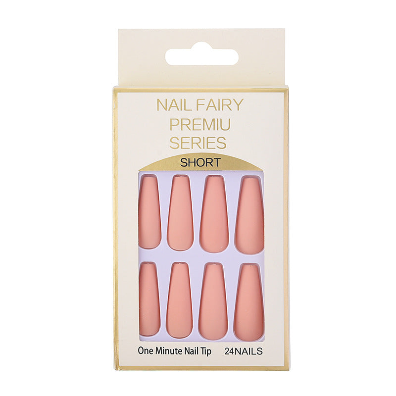 Wholesale Long Matte Frosted Ballerina Manicure